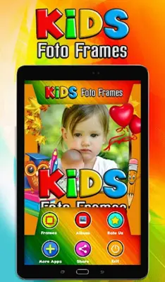 Kids Photo Frame, Photo Editor android App screenshot 0