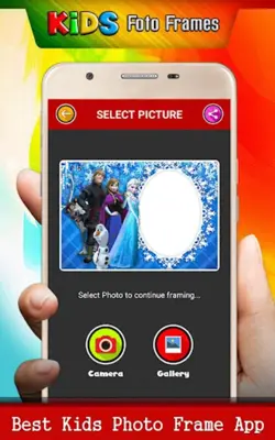 Kids Photo Frame, Photo Editor android App screenshot 4